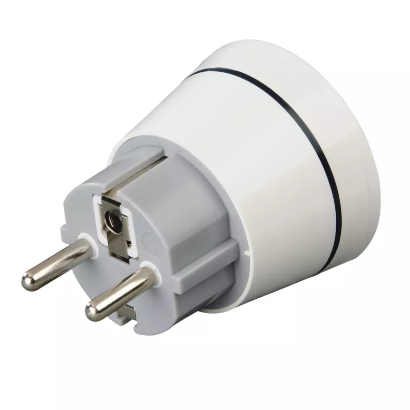 Hama 00223453 Netzadapter Typ E/F Hybrid Typ I (AU) Weiß