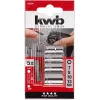 kwb 105000 Steckschlüsselsatz mit 1/4" Adapter, 7/8/10/13 mm, 5 Stk.