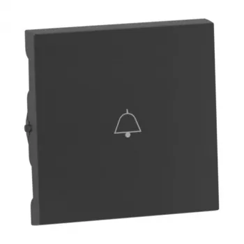 Legrand Seano 765412 Wippe mit Glockensymbol, Anthrazit