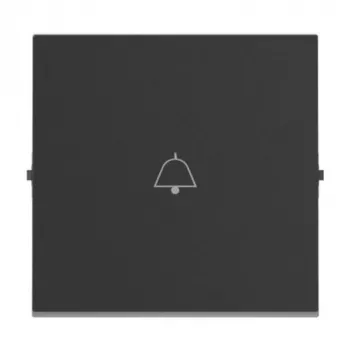 Legrand Seano 765412 Wippe mit Glockensymbol, Anthrazit