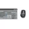 Hama WKM-750 Multi-Device-Tastatur-Maus-Set kabellos, LED, QWERTZ, Schwarz