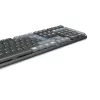 Hama WK-800 Multi-Device-Tastatur kabellos, mechanisch, LED, QWERTZ, Schwarz
