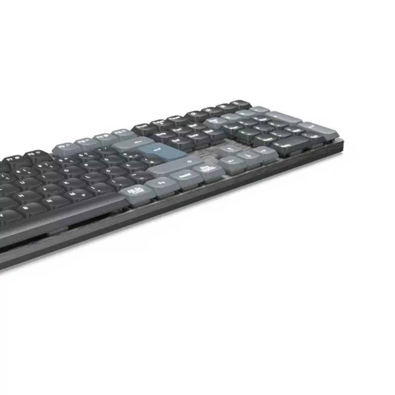 Hama WK-800 Multi-Device-Tastatur kabellos, mechanisch, LED, QWERTZ, Schwarz