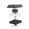 Hama WK-800 Multi-Device-Tastatur kabellos, mechanisch, LED, QWERTZ, Schwarz
