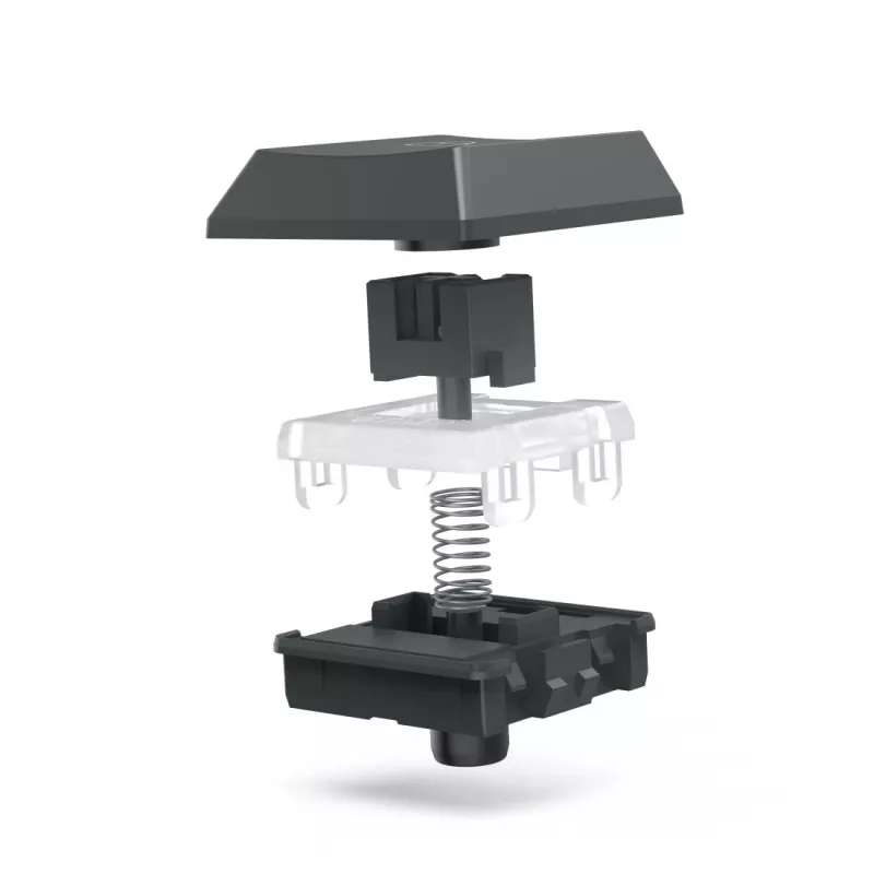 Hama WK-800 Multi-Device-Tastatur kabellos, mechanisch, LED, QWERTZ, Schwarz