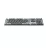 Hama WK-800 Multi-Device-Tastatur kabellos, mechanisch, LED, QWERTZ, Schwarz