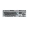 Hama WK-800 Multi-Device-Tastatur kabellos, mechanisch, LED, QWERTZ, Schwarz