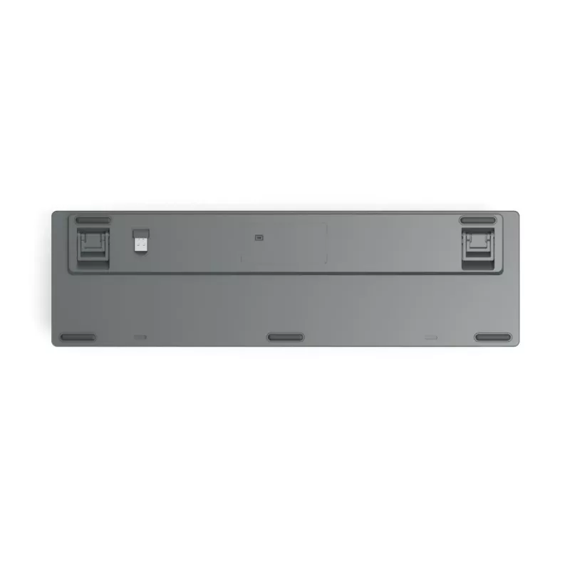 Hama WK-800 Multi-Device-Tastatur kabellos, mechanisch, LED, QWERTZ, Schwarz