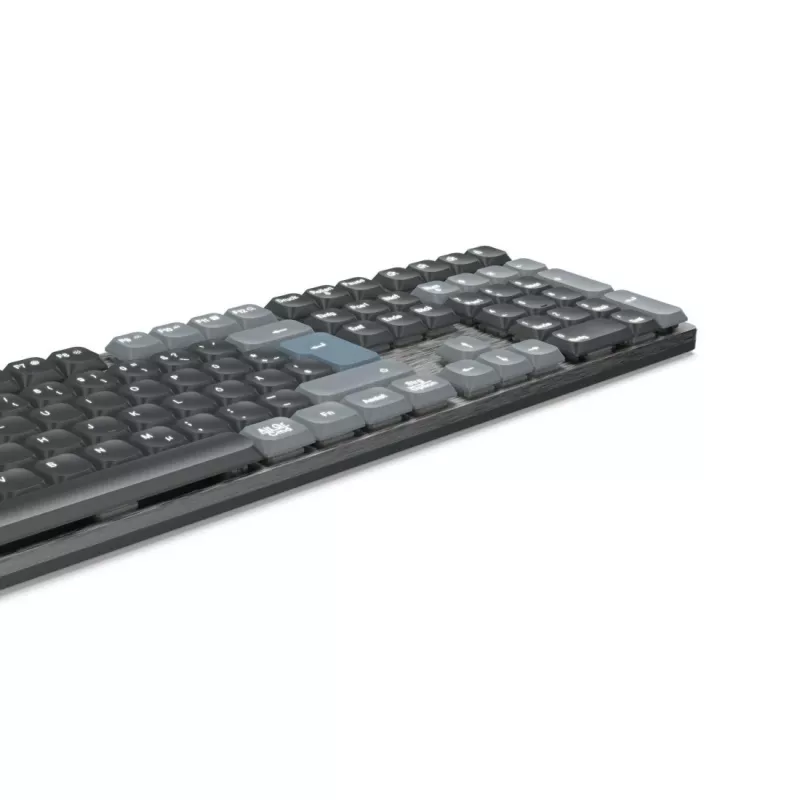 Hama WK-800 Multi-Device-Tastatur kabellos, mechanisch, LED, QWERTZ, Schwarz