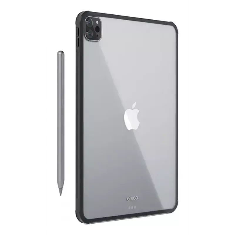 Cover Epico 90410101300001 für iPad Pro 13 Zoll Schwarz Transparent