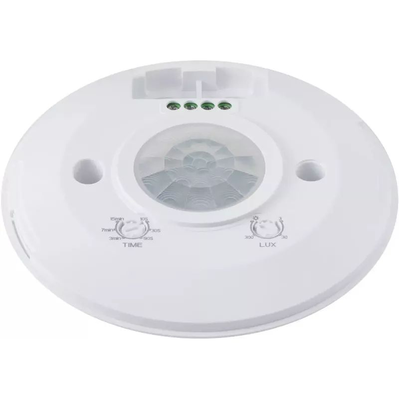 Renkforce 1488533 Decken-PIR-Bewegungsmelder, 360 Grad, Relais, Weiß, IP20