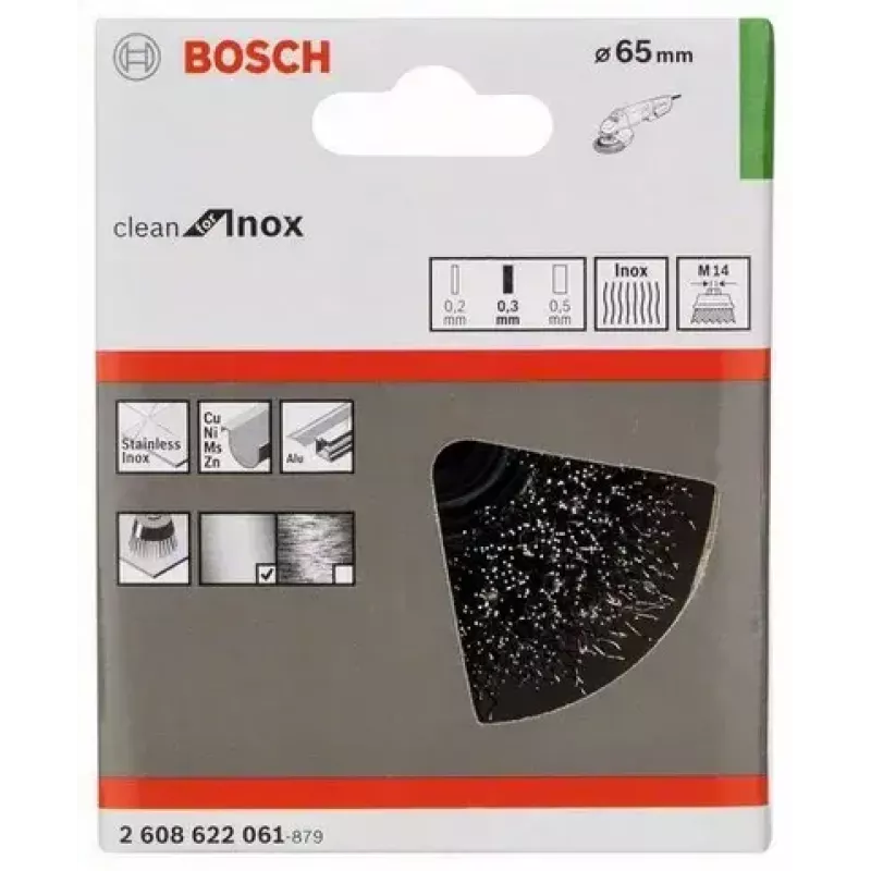 Bosch 2 608 622 061 Topfbürste, Metall