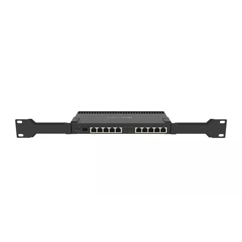 Kabelgebundener Router Mikrotik RB4011IGS+RM Gigabit Ethernet Schwarz