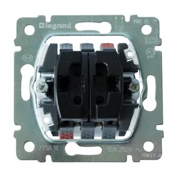 Legrand 775818 Lichtschalter Kunststoff Grau