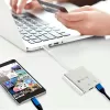 Techly IADAP USB31-HDMIPTY Laptop-Dock/Port-Replikator Kabelgebunden USB 3.2 Gen 1 (3.1 Gen 1) Type-C Silber