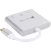 Techly IADAP USB31-HDMIPTY Laptop-Dock/Port-Replikator Kabelgebunden USB 3.2 Gen 1 (3.1 Gen 1) Type-C Silber