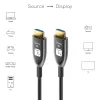 Techly ICOC HDMI-HY8-015 HDMI-Kabel 15 m HDMI Typ A (Standard) Schwarz
