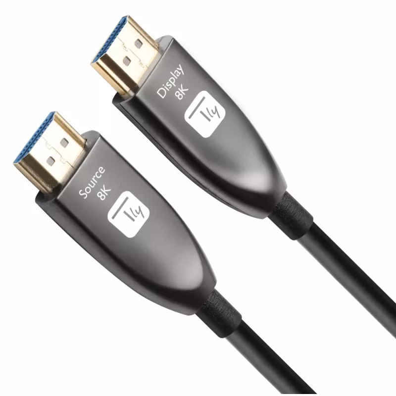 Techly ICOC HDMI-HY8-015 HDMI-Kabel 15 m HDMI Typ A (Standard) Schwarz