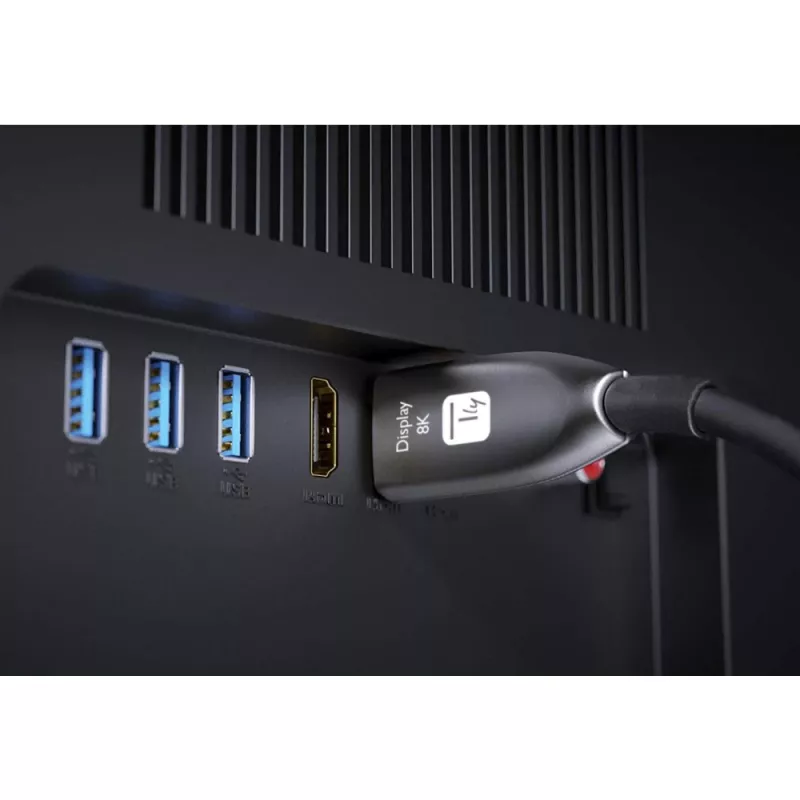 Techly ICOC HDMI-HY8-015 HDMI-Kabel 15 m HDMI Typ A (Standard) Schwarz