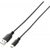 Renkforce RF-4080792 USB 2.0 Datenkabel, USB-A auf Mini-USB-B, 1 m, Schwarz