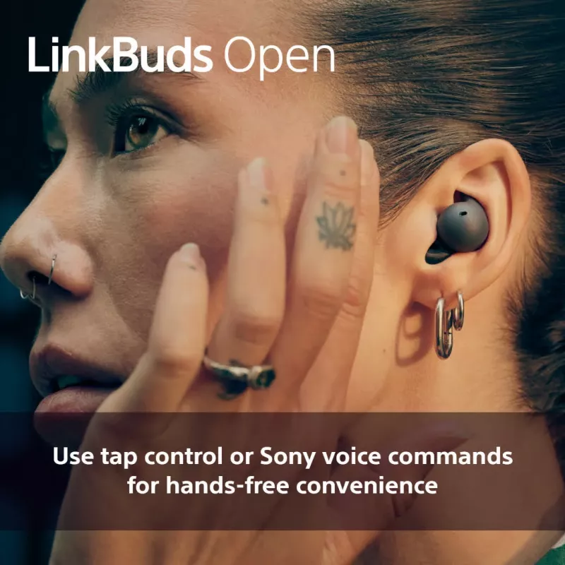Sony LinkBuds Open WFL910V Kopfhörer/Headset Kabellos In-Ear Anrufe/Musik Bluetooth Violett