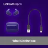 Sony LinkBuds Open WFL910V Kopfhörer/Headset Kabellos In-Ear Anrufe/Musik Bluetooth Violett