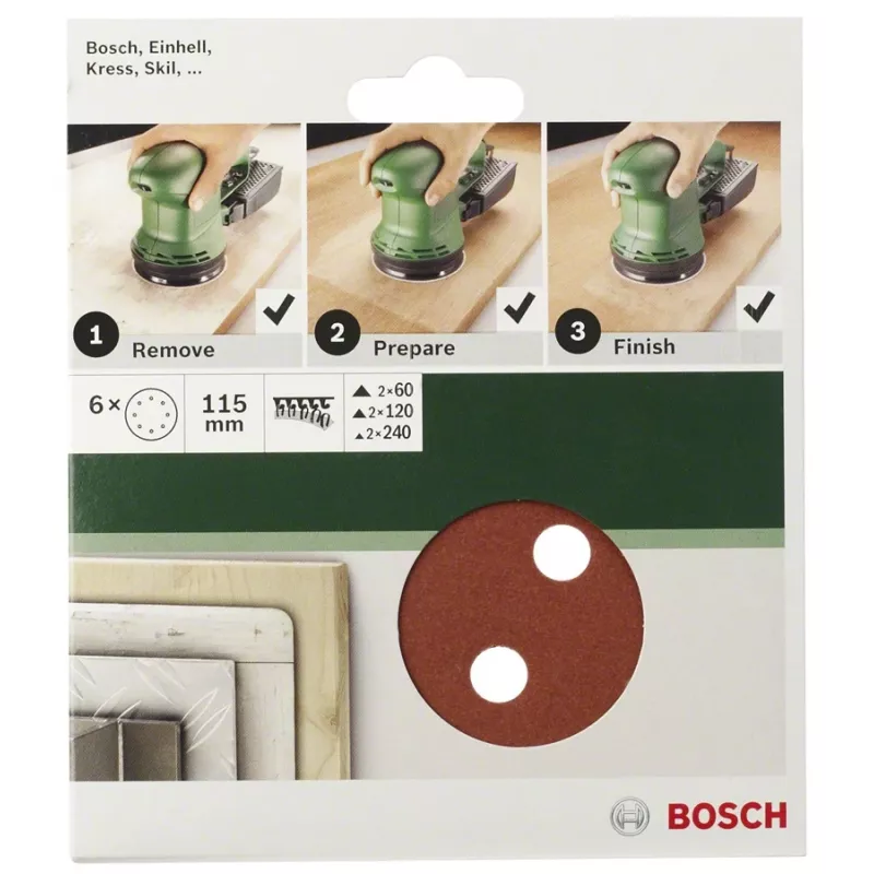 Bosch 2609256A27 5 Stück Schleifblatt
