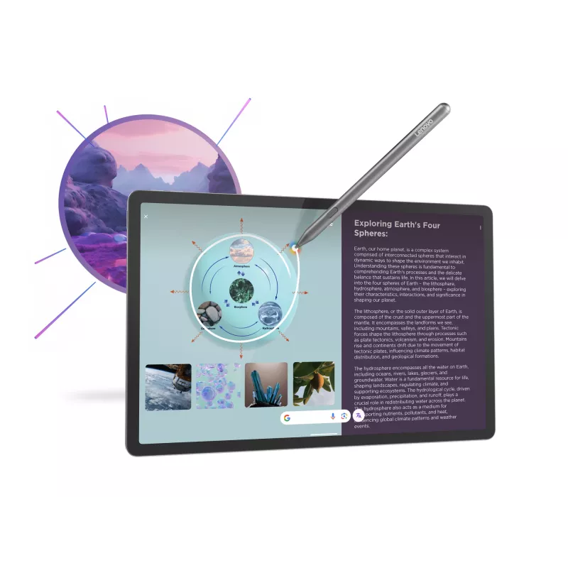 Lenovo Idea Tab Pro Mediatek 128 GB 32,3 cm (12,7 Zoll) 8 GB Wi-Fi 6E (802.11ax) Android 14 Grau