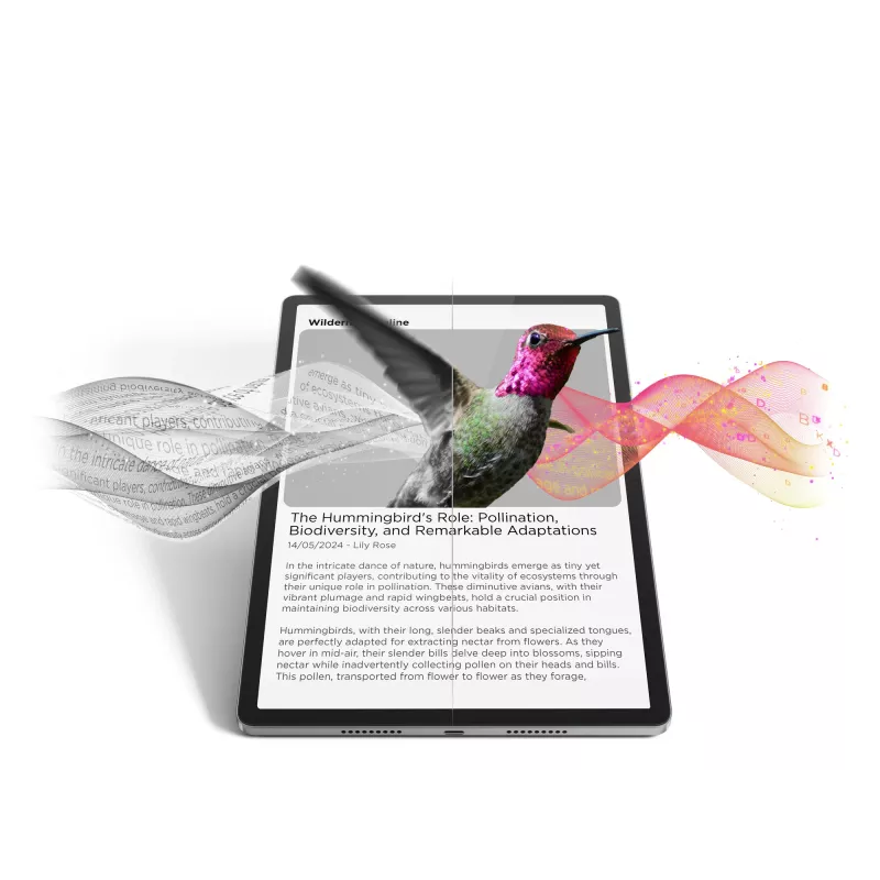 Lenovo Idea Tab Pro Mediatek 128 GB 32,3 cm (12,7 Zoll) 8 GB Wi-Fi 6E (802.11ax) Android 14 Grau