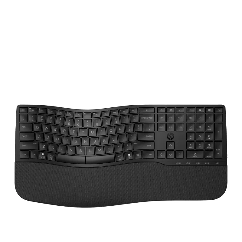 HP 685 8T6L9UT#ABF Tastatur, Dual Mode, Multi-Device, 3-Zonen-Layout, 23 programmierbare Tasten, OS-Auto-Erkennung, flacher Tastenhub