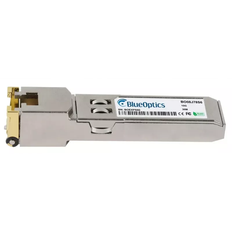 BlueOptics BO08J78S6IN SFP+ Transceiver, 10GBASE-T, RJ45, 30 m, industriell