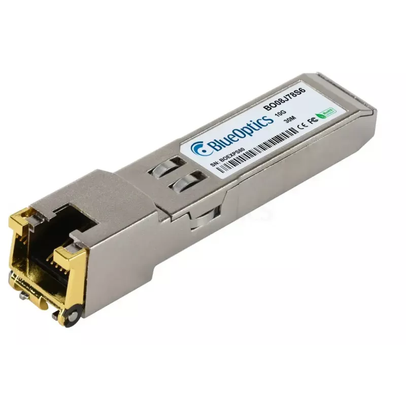 BlueOptics BO08J78S6IN SFP+ Transceiver, 10GBASE-T, RJ45, 30 m, industriell