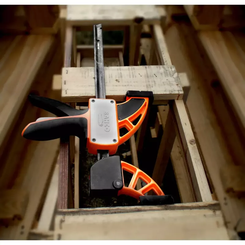 Ratschenschraubzwinge Bahco QCB-150 15 cm Schwarz Orange