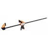 Ratschenschraubzwinge Bahco QCB-150 15 cm Schwarz Orange