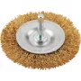 KWB 609313 Rundbürste, gewellter Messingdraht, 75 mm