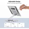 Techly 8-in-1 USB-C Hub Docking Station Tablet-Ständer
