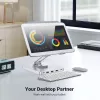 Techly 8-in-1 USB-C Hub Docking Station Tablet-Ständer