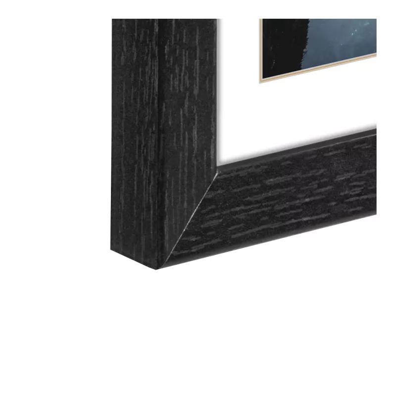 Einzelbilderrahmen Hama Oslo Schwarz Glas MDF 426x326 mm