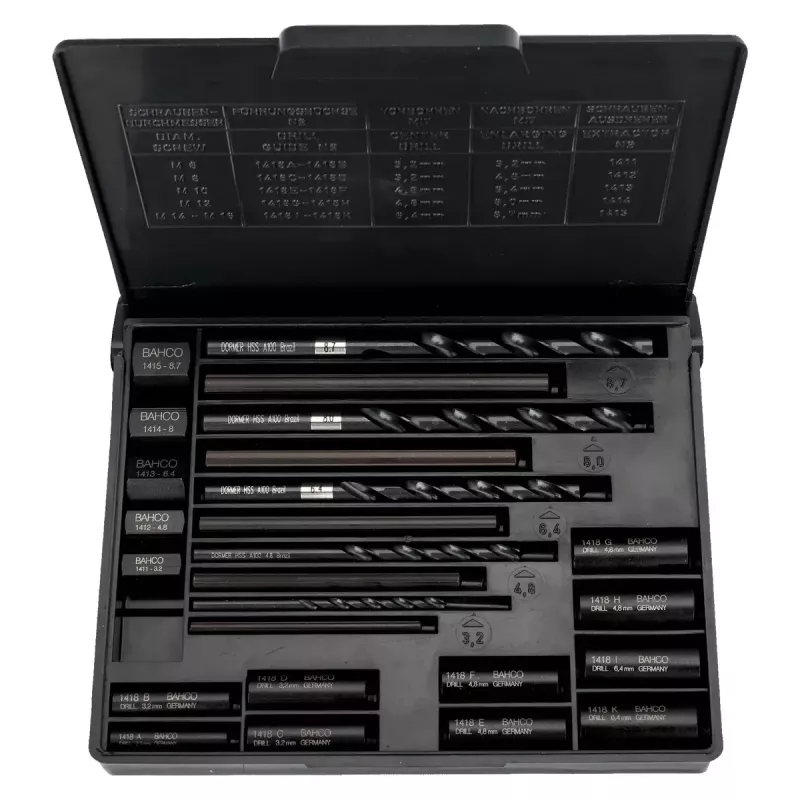 Bahco 1418S Schraubenausdreher-Set
