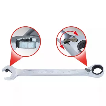Ringschlüssel KS Tools 503.5919 19 mm Chrom-Vanadium-Stahl