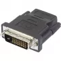 Renkforce 1404076 HDMI-DVI-Adapter, HDMI-Buchse auf DVI-D-Stecker 24+1-polig, schwarz