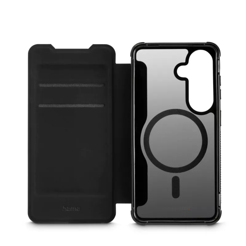 Hama 00016003 Extreme Protect Handytasche für Samsung Galaxy S26, magnetisch, schwarz