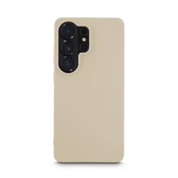Handyhülle HAMA Fantastic Feel für Galaxy S26 Ultra, Cover, passend für 17,5 cm (6,9 Zoll), beige