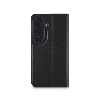 Folio-Handyhülle HAMA Daily Protect für Samsung Galaxy S26, 16 cm (6,3 Zoll), schwarz, 2 Kartenfächer, Tischaufsteller