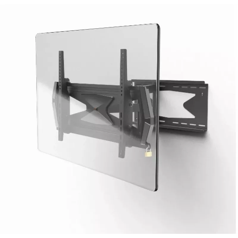 Hama 00220863 TV-Wandhalterung, schwenkbar, neigbar, Diebstahlschutz, 203 cm (80 Zoll), 40 kg