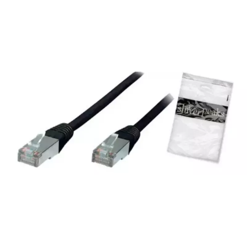 Netzwerkkabel ShiverPeaks BS75113-S Schwarz 3m Cat5e F/UTP