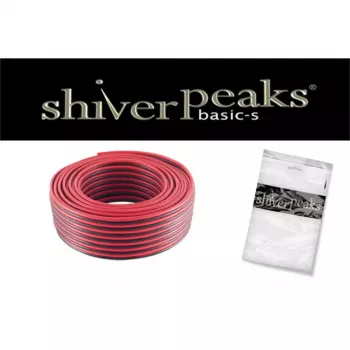 Audiokabel ShiverPeaks BS06-18105 25 m Schwarz Rot