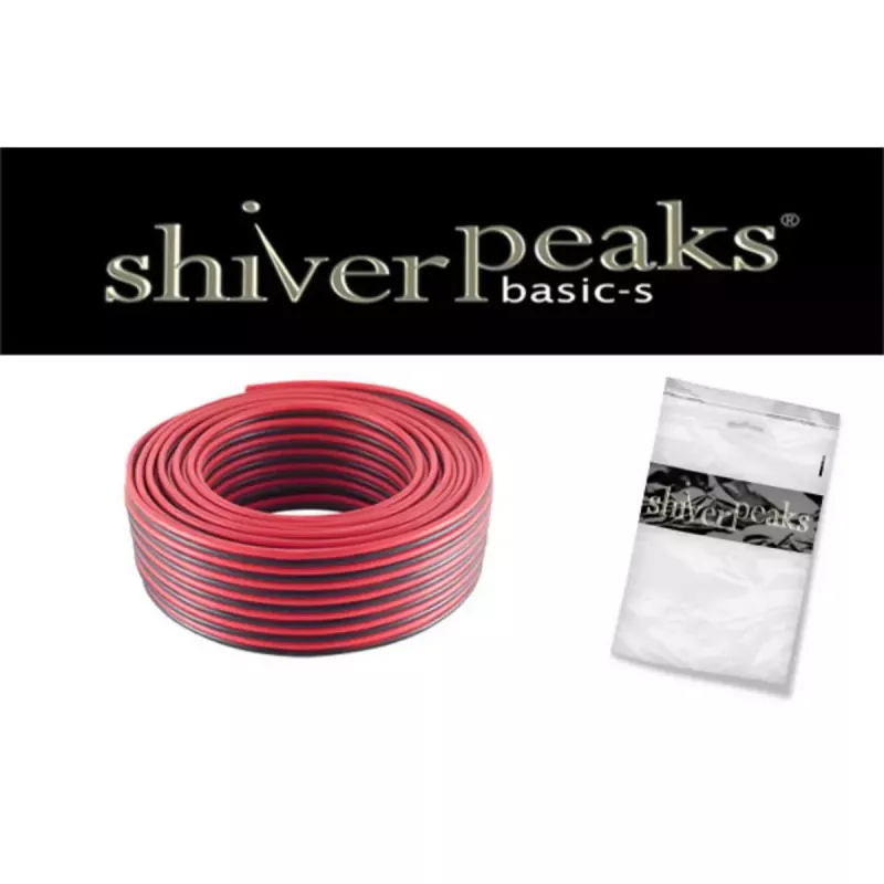 Audiokabel ShiverPeaks BS06-21506 25 m Schwarz Rot