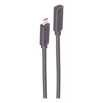 ShiverPeaks BS13-44035 USB 3.1 Kabel, USB-C Stecker auf USB-C Buchse, 2 m