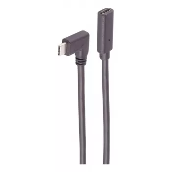 ShiverPeaks BS13-54155 USB-C 3.2 Verlängerungskabel, 90° gewinkelt, 1,5 m